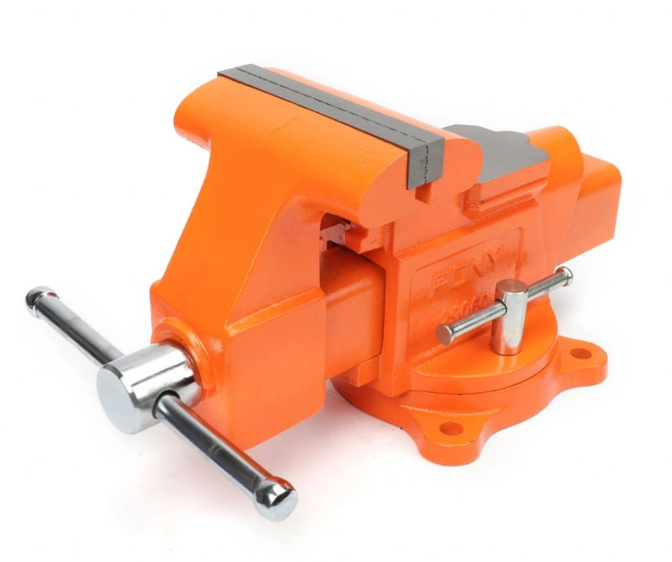Těžký otočný svěrák PONY JORGENSEN Heavy Duty - rozpětí čelistí 160mm