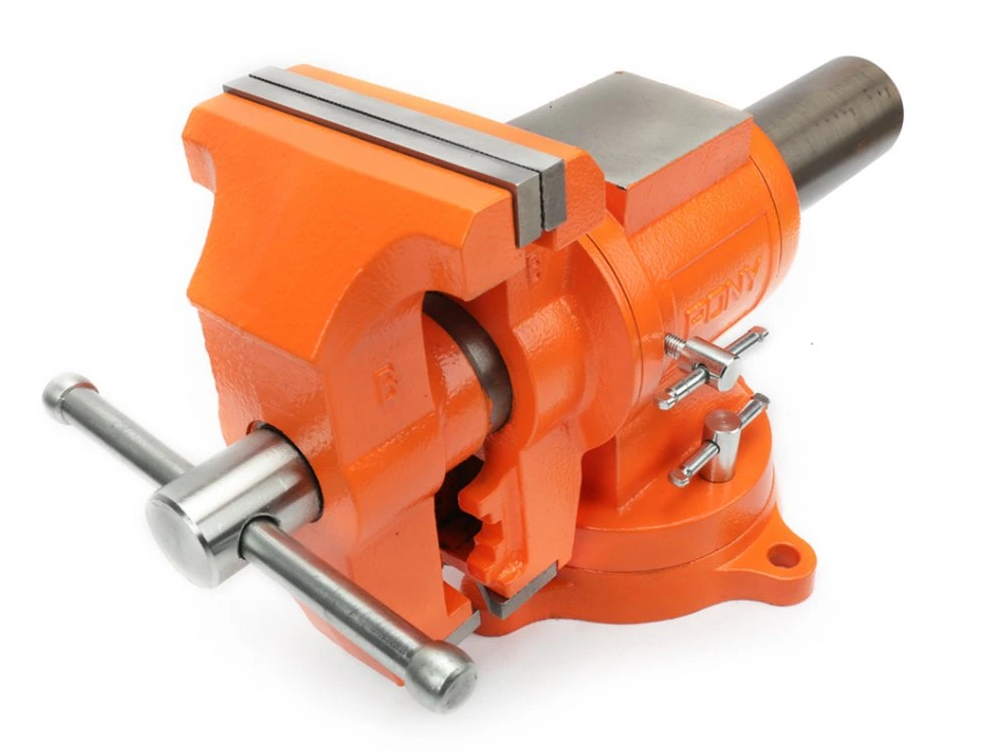 Svěrák otočný ve dvou osách PONY JORGENSEN Heavy Duty  - rozpětí čelistí 12,5 cm
