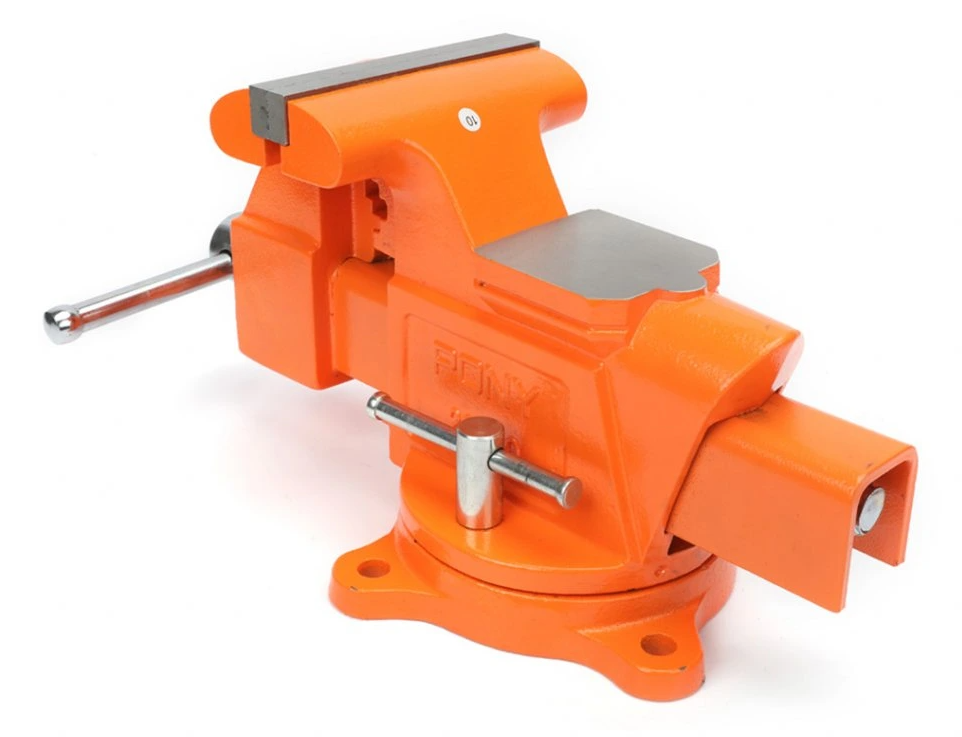 Těžký otočný svěrák PONY JORGENSEN Heavy Duty - rozpětí čelistí 160mm