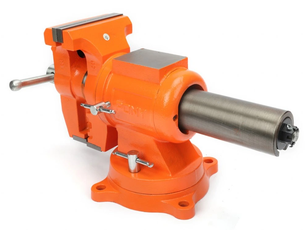 Svěrák otočný ve dvou osách PONY JORGENSEN Heavy Duty  - rozpětí čelistí 12,5 cm